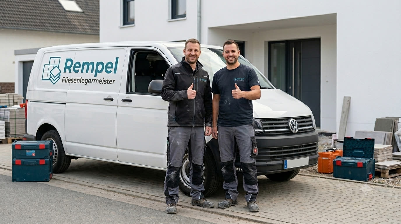 Das Team von Rempel Fliesenlegermeister
